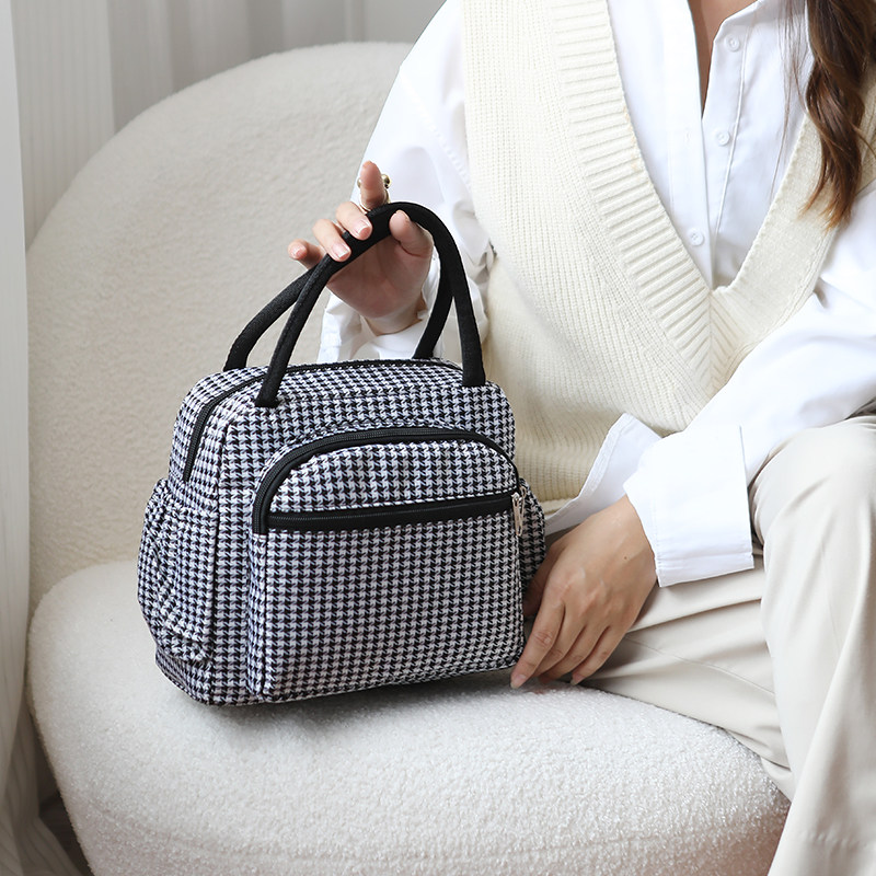 防水手提包妈妈包小布包手拎妈咪包饭盒袋便当包袋饭包女包逛街包,淘宝优惠券,粉丝福利购,淘宝优惠卷