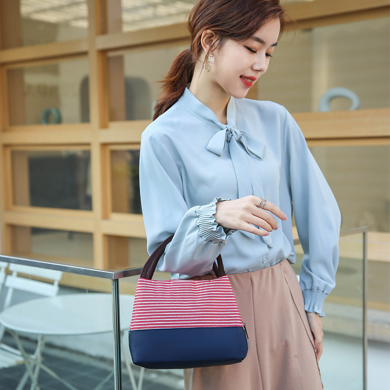 中式保温饭盒袋防水加厚学生便当包午餐包手提带饭包拎包保冷布包,淘宝优惠券,粉丝福利购,淘宝优惠卷