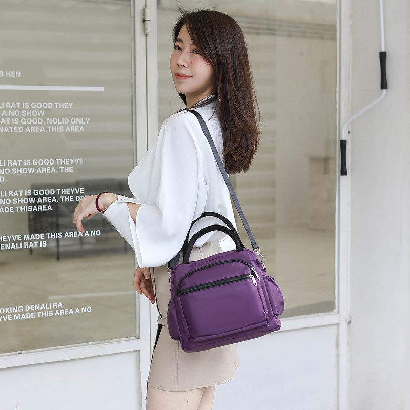 手提简约日常款斜挎加厚尼龙纯色小布包防水上班族妈咪包果冻包包,淘宝优惠券,粉丝福利购,淘宝优惠卷