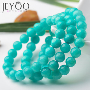 jeyoo/晶优天河石手链女款 单圈圆珠天河石水晶手串时尚饰品直播