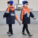 Осенняя демисезонная куртка для мальчиков, детский плащ с капюшоном, коллекция 2023, подходит для подростков, в западном стиле, детская одежда