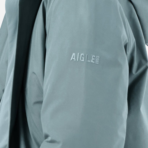 AIGLE艾高男士棉服外套秋冬季GORE-TEX防风防雨透汽保暖法式棉衣 - 图3