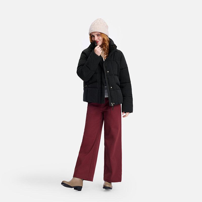 AIGLE艾高女士棉服户外休闲棉外套防泼水冬季保暖面包服棉袄,淘宝优惠券,粉丝福利购,淘宝优惠卷