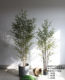High-end simulated plant golden purple bamboo landscaping floor-to-ceiling