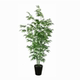 High-end simulated plant golden purple bamboo landscaping floor-to-ceiling