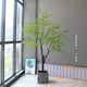 Japanese hanging bell tree, horse drunken wood, floor-standing simulated plant