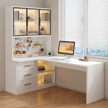 Desk Bookcase Integrated Desk Corner Student Bedroom Home Simple Office Writing Desk Desktop Electric Racing Desk Sub