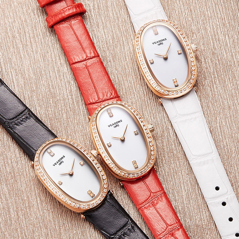 威顿女士简约气质名牌2020新款手表 威顿手表国产腕表