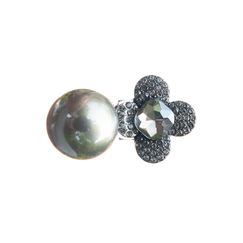 水晶玻璃合金C扣蝴蝶兔子小花钻盘手工diy发饰材料发圈发夹配件,淘宝优惠券,粉丝福利购,淘宝优惠卷