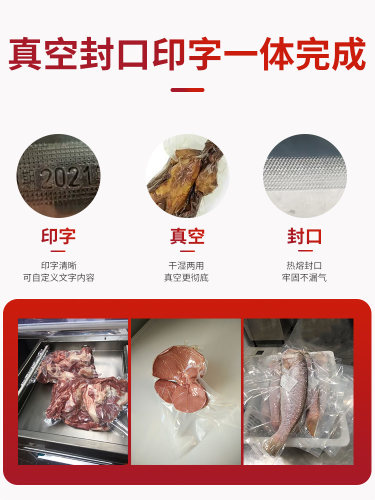 鑫凯驰全自动真空食品包装机真空机包装机商用打包机压缩机真空封口机干湿两用大型大米米砖熟食腊肉海鲜杨梅 - 图0