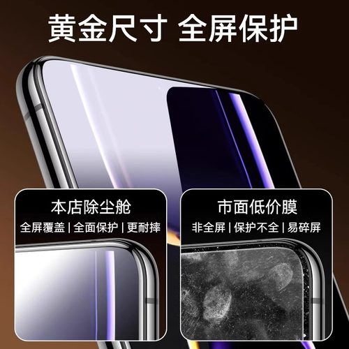 无尘仓适用opporeno13钢化膜reno14//15全屏/K12/11/K15PRO/A97手机膜8pro7防窥oppo新a11a96a95贴膜findx8s - 图3