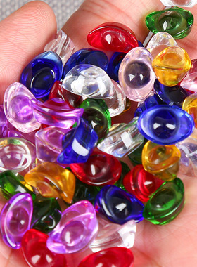 七彩水晶装藏供佛元宝