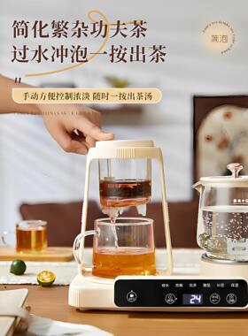 双座带茶漏养生杯炖煮一体