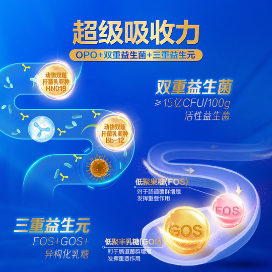 【U】君乐宝乐臻3段乳铁蛋白幼儿配方奶粉12-36个月三段170g*1罐