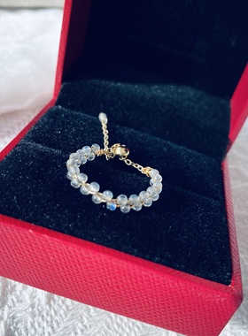 戒指水晶原创手作独特小众灵动