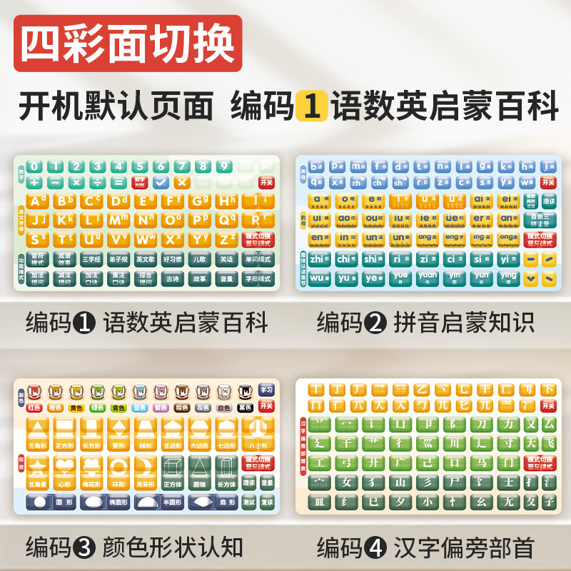 儿童液晶电脑玩具益智蓝牙早教机宝宝学习机幼儿仿真模型3岁2礼物,淘宝优惠券,粉丝福利购,淘宝优惠卷