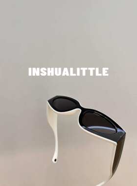 26s熊猫拼色字母眼镜男女墨镜