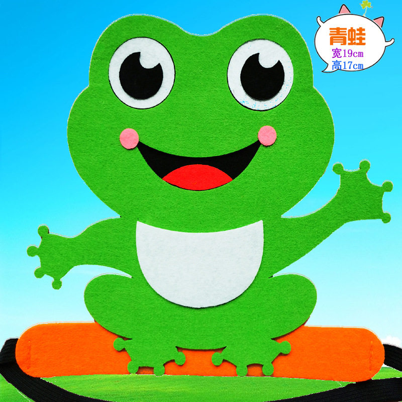 动物头饰小蝌蚪找妈妈表演道具青蛙儿童舞台剧幼儿园角色扮演课本,淘宝优惠券,粉丝福利购,淘宝优惠卷
