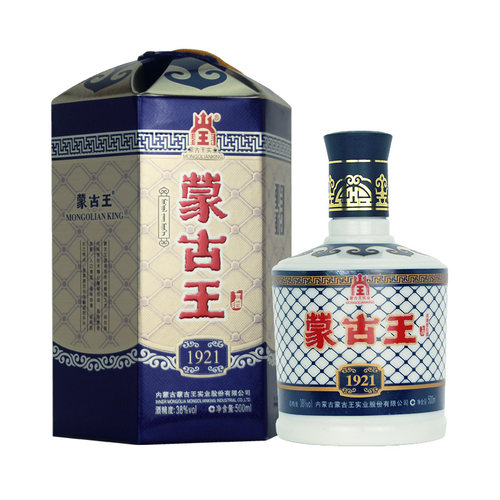 6瓶装蒙古王38度1921献礼蓝包整箱500ml*6浓香型草原老酒 - 图3