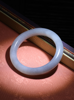 姑苏润石堂和田玉籽料青花手镯