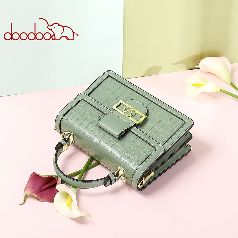 doodoo 2020新款潮小清新夏天斜挎包 doodoo箱包女士包袋