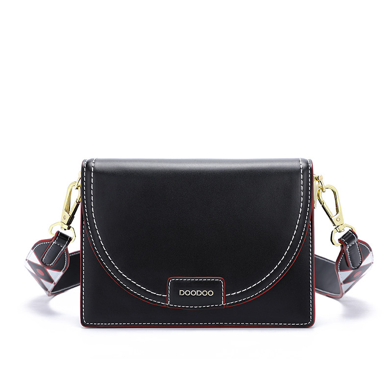 doodoo新款2020宽肩带质感ck斜挎包 doodoo箱包女士包袋