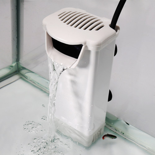 低水位过滤器净水乌龟缸循环龟吸粪便鱼缸小型泵除便底瀑布免换水 - 图2