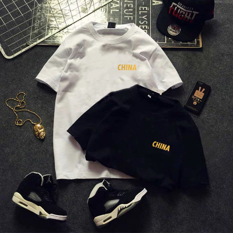 男士短袖2020夏季新款男装潮牌t恤 灵篮T恤