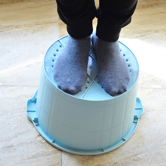 Household plastic washbasin foot bucket dormitory NPC