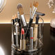 Rotating dustproof cosmetics storage box