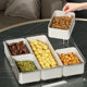Dried fruit plate for home living room coffee table snack storage box