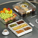 Dried fruit plate for home living room coffee table snack storage box