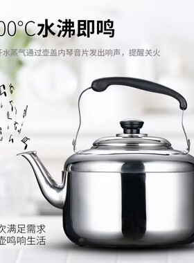 常规不锈钢5L优质烧水快电烧水壶
