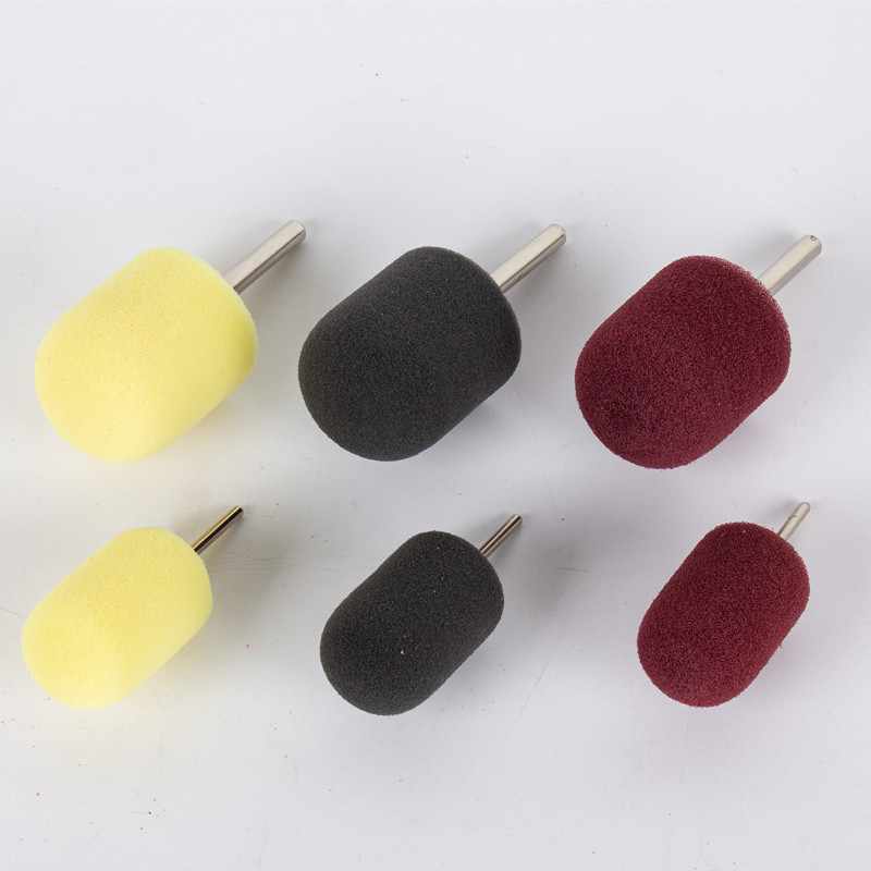 海绵磨头汽车轮毂钢圈抛光3mm柄海绵头抛光盘海绵球死角6圆柱锥形,淘宝优惠券,粉丝福利购,淘宝优惠卷