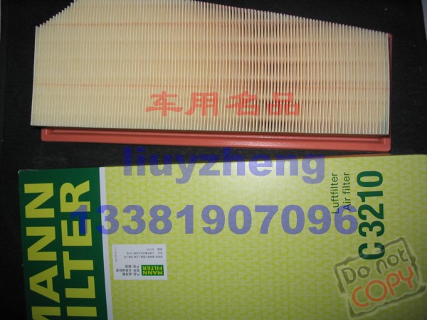 曼牌空气滤芯C3210适用奔驰C180 C200 C260 CGI E260L E200L空滤 - 图0