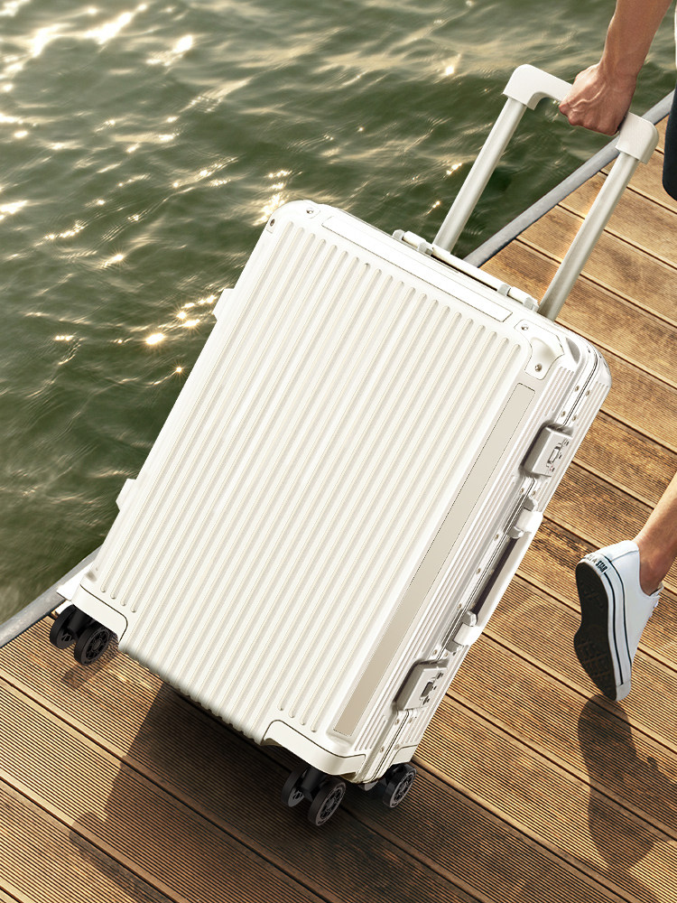 女结实耐用铝框男20寸登机拉杆箱 eazz旅行箱