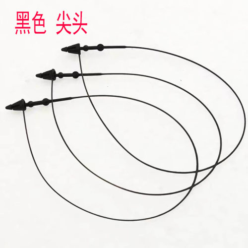子母扣塑料吊牌线吊牌绳手穿针胶针服装吊卡线吊牌挂绳吊牌标签绳 - 图2