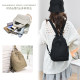 Multi-function multi-pocket outdoor travel small backpack large capacity crossbody chest bag lightweight water-repellent dual-use backpack
