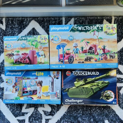 playmobil摩比世界德国儿童玩具仿真野生动物园套装 狮子老虎大象 - 图2