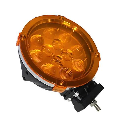 超聚光圆形60W 45W汽车LED射灯 探照前杠 透镜越野车顶灯钓鱼灯 - 图2