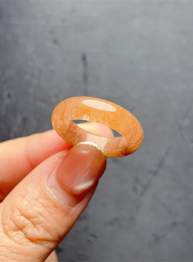 清仓 天然各种水晶素圈戒指 有瑕哈 注意有瑕 介意不要选