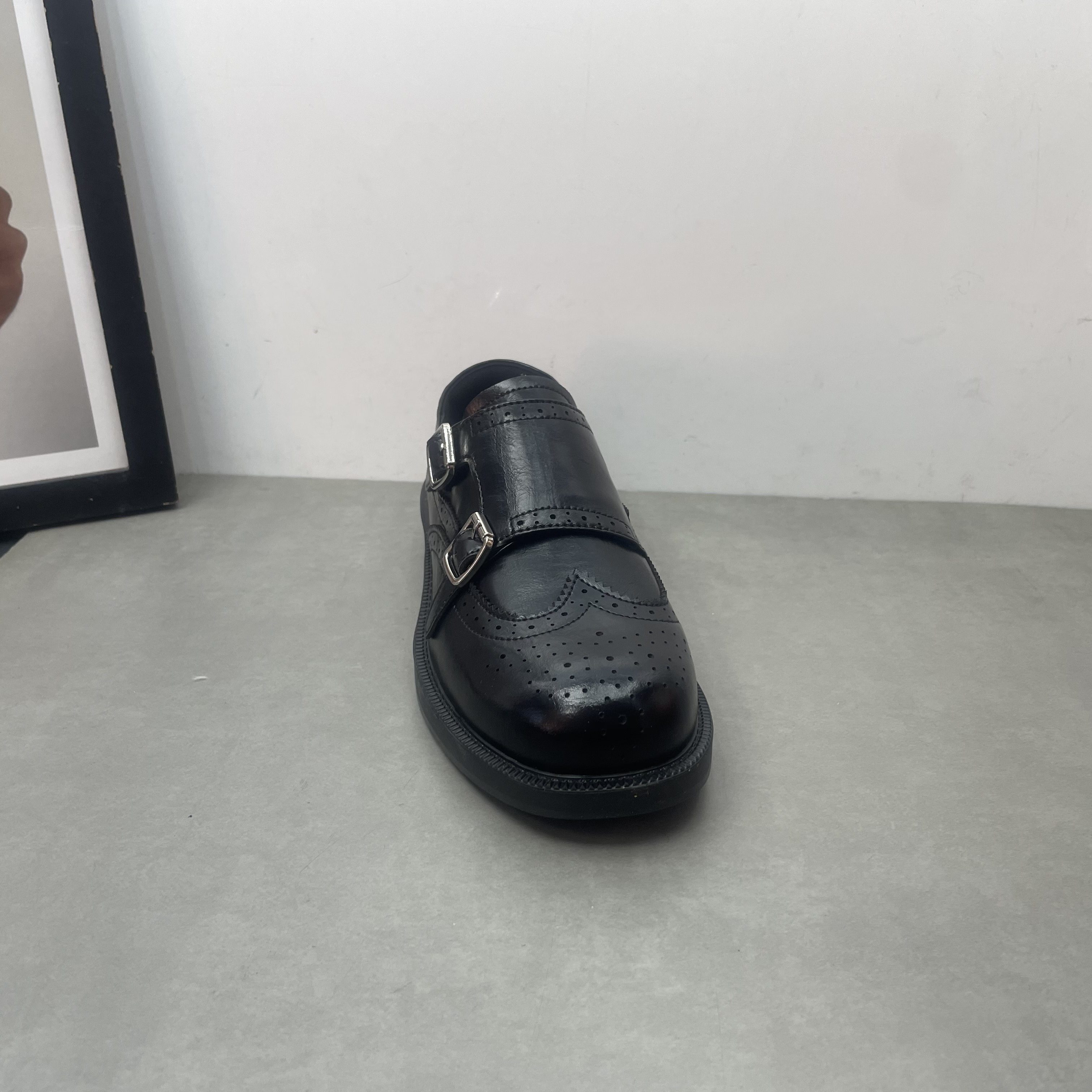 2026春季新款新款英伦风一脚蹬气质雕花布洛克低跟学院风女士单鞋,淘宝优惠券,粉丝福利购,淘宝优惠卷