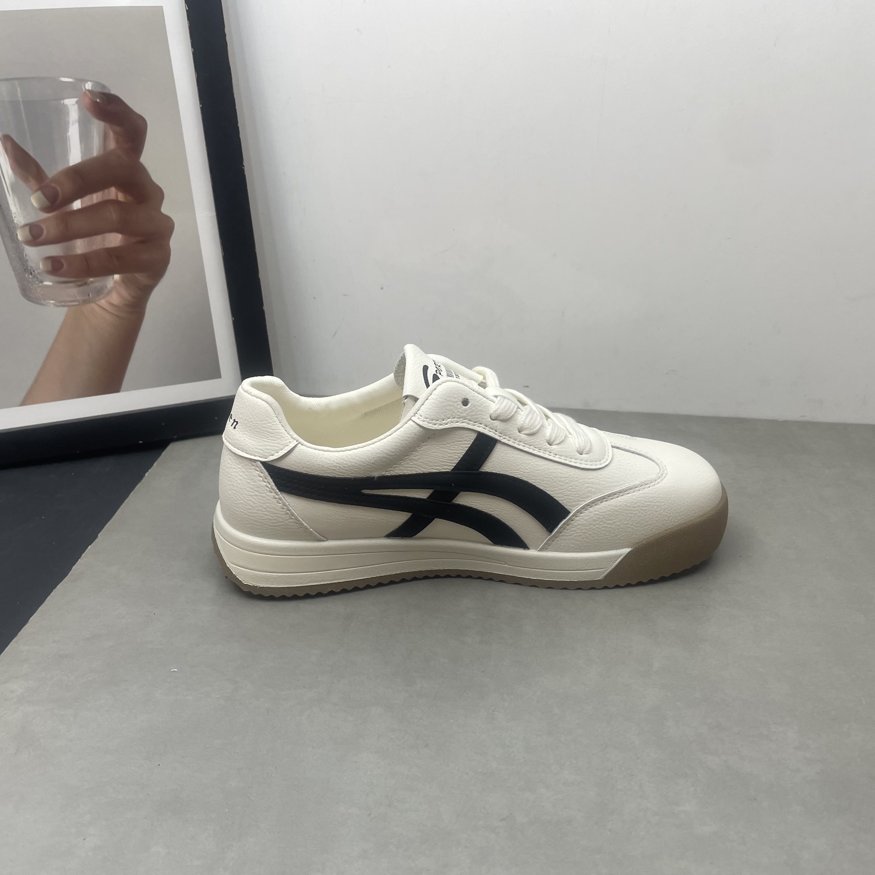 2026春季新款小白鞋圆头深口系带韩版休闲时尚板鞋软底舒适女单鞋,淘宝优惠券,粉丝福利购,淘宝优惠卷