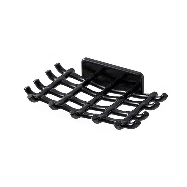 Punch-free soap rack bathroom storage box drain storage rack soap upgrade grid soap wall-mounted