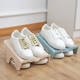 Plastic double-layer storage shoe rack double-layer shoe bracket cabinet integrated shoe bracket organize shoe slipper storage rack