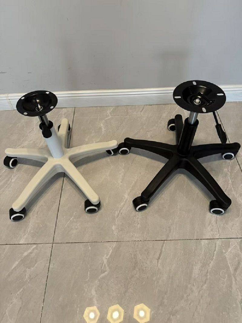 椅子配件椅子配件白色尼龙脚加厚五星脚转椅底座电竞椅电脑椅通用,淘宝优惠券,粉丝福利购,淘宝优惠卷