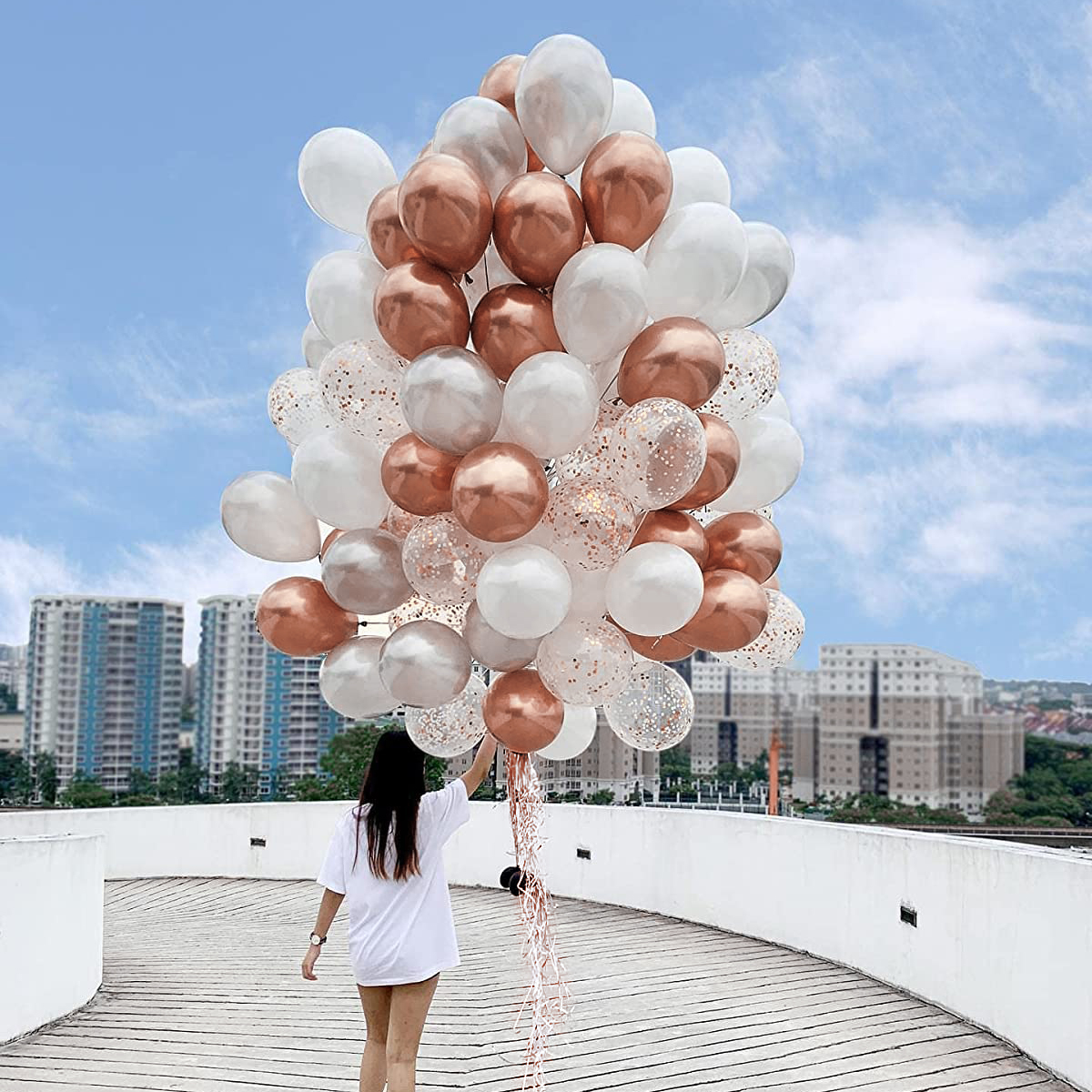 10/38pcs Confetti Balloons Macaron Latex Ballon Birthday Par - 图0