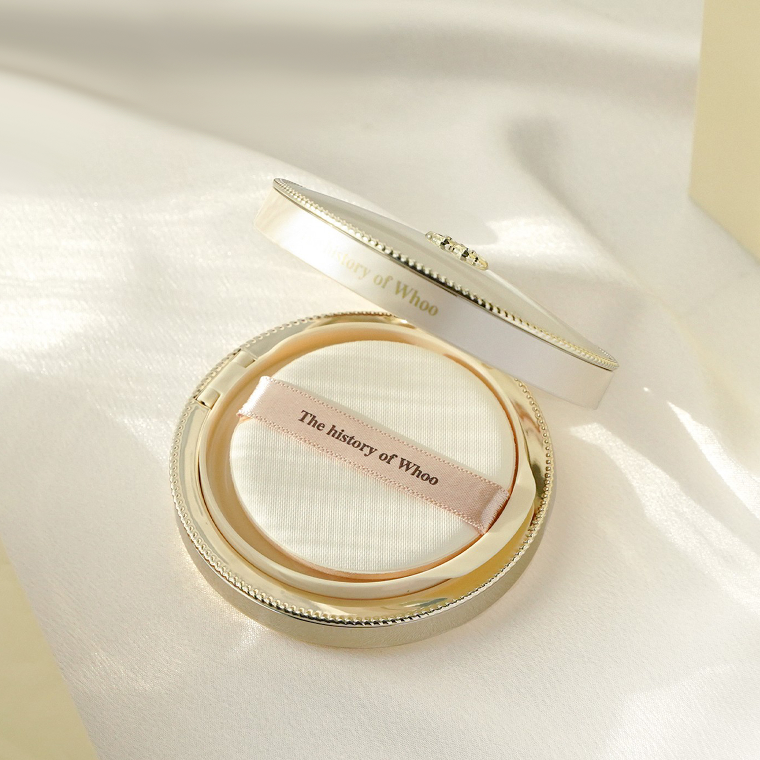 韩国后WHOO拱辰享美黄金紧颜气垫粉底一正两替提亮遮瑕防晒21号色 - 图0