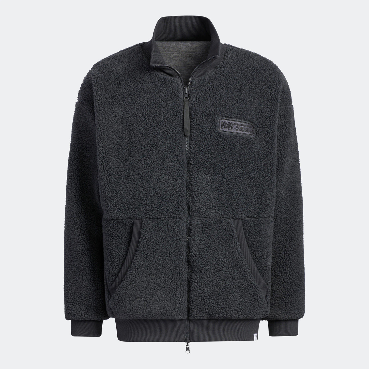 Adidas/阿迪达斯正品新款男子摇粒绒运动宽松夹克外套IK3507 - 图2