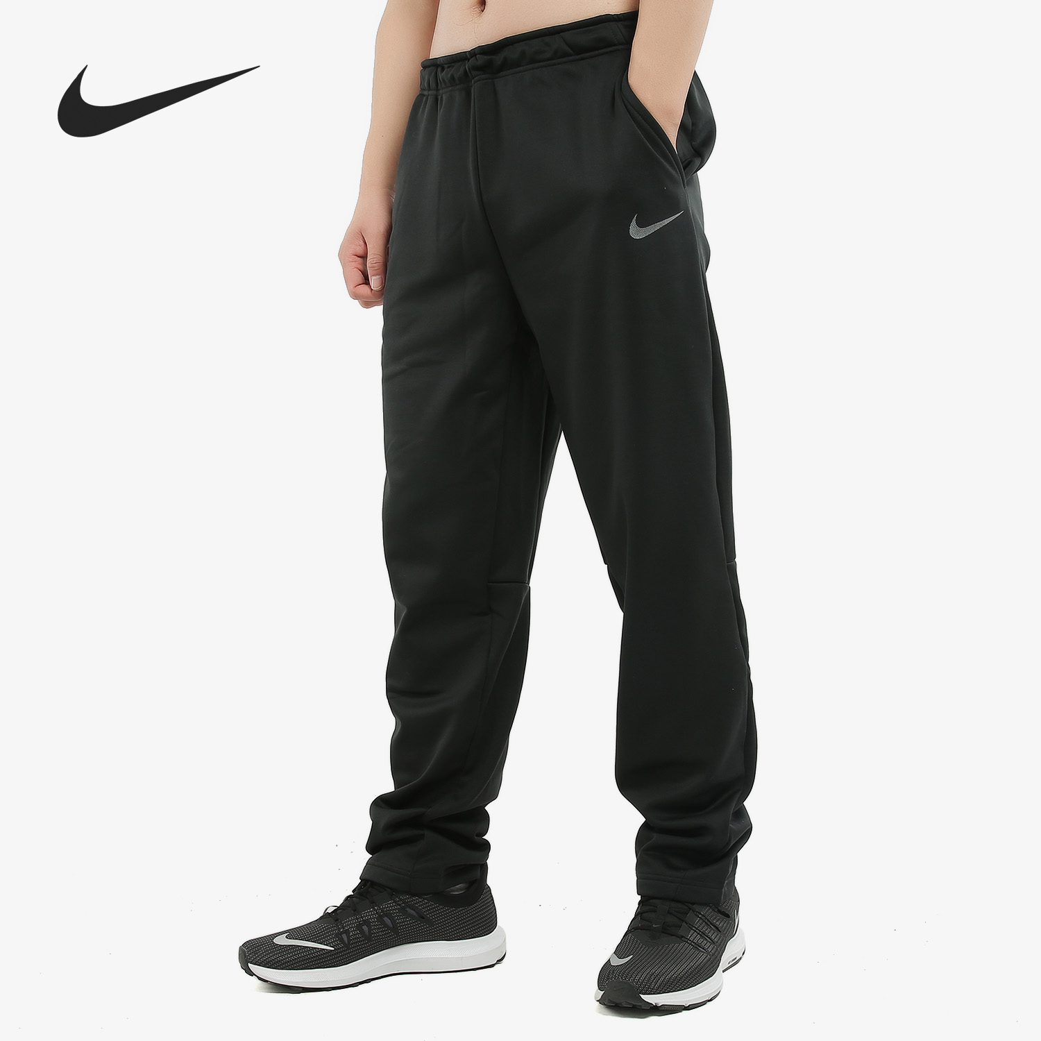 Nike/耐克正品休闲男子时尚运动训练健身舒适长裤 932254-010 - 图0